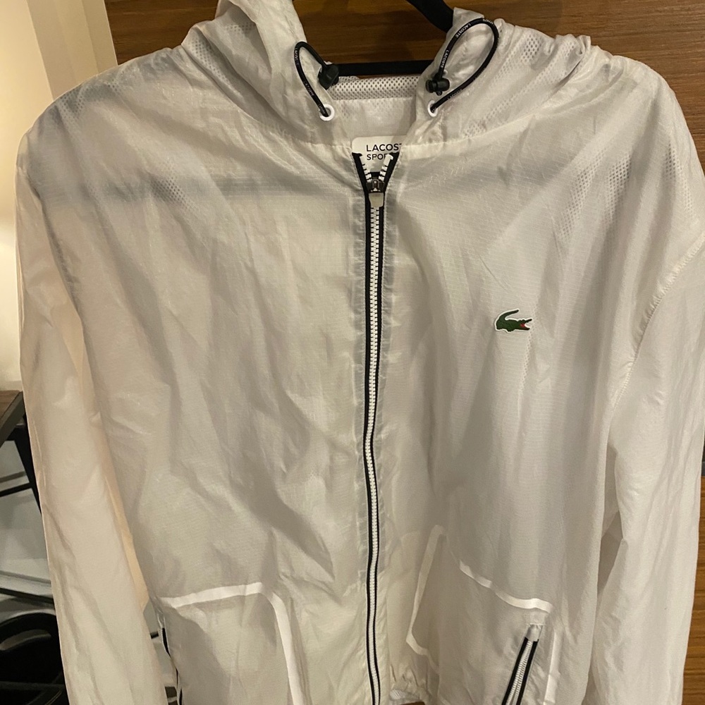 Men’s Lacoste rain jacket